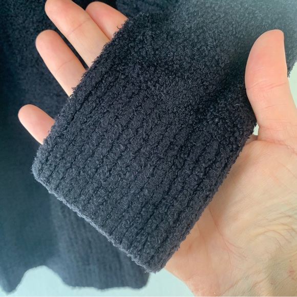 Barefoot Dreams Cozychic Lite Circle Cardi In Black - Picture 10 of 12